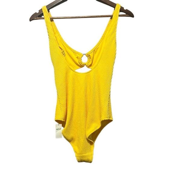 Aerie Crinkle Ring Full Coverage One Piece Swimsuit size small NWT - Picture 6 of 8